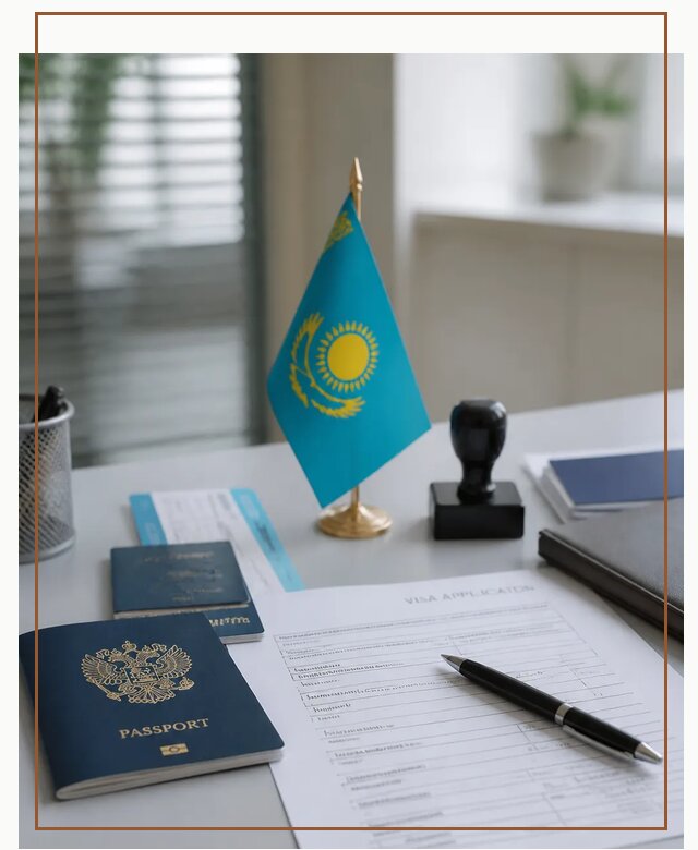 Оформление визы в Казахстан для поездки и работы в Стерлитамаке