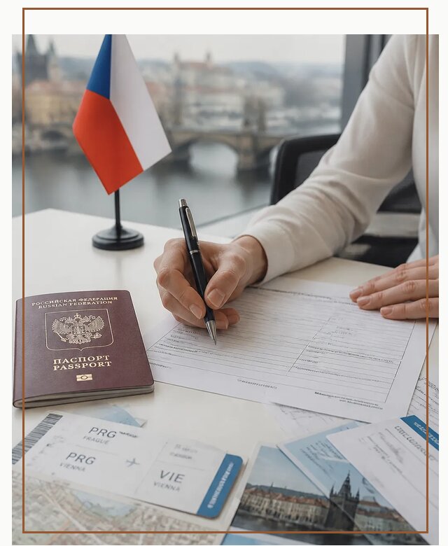 Оформление визы в Чехию под ключ для поездки в Стерлитамаке