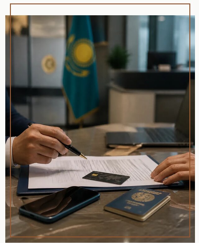 Открытие счета и банковской карты в Казахстане в Стерлитамаке